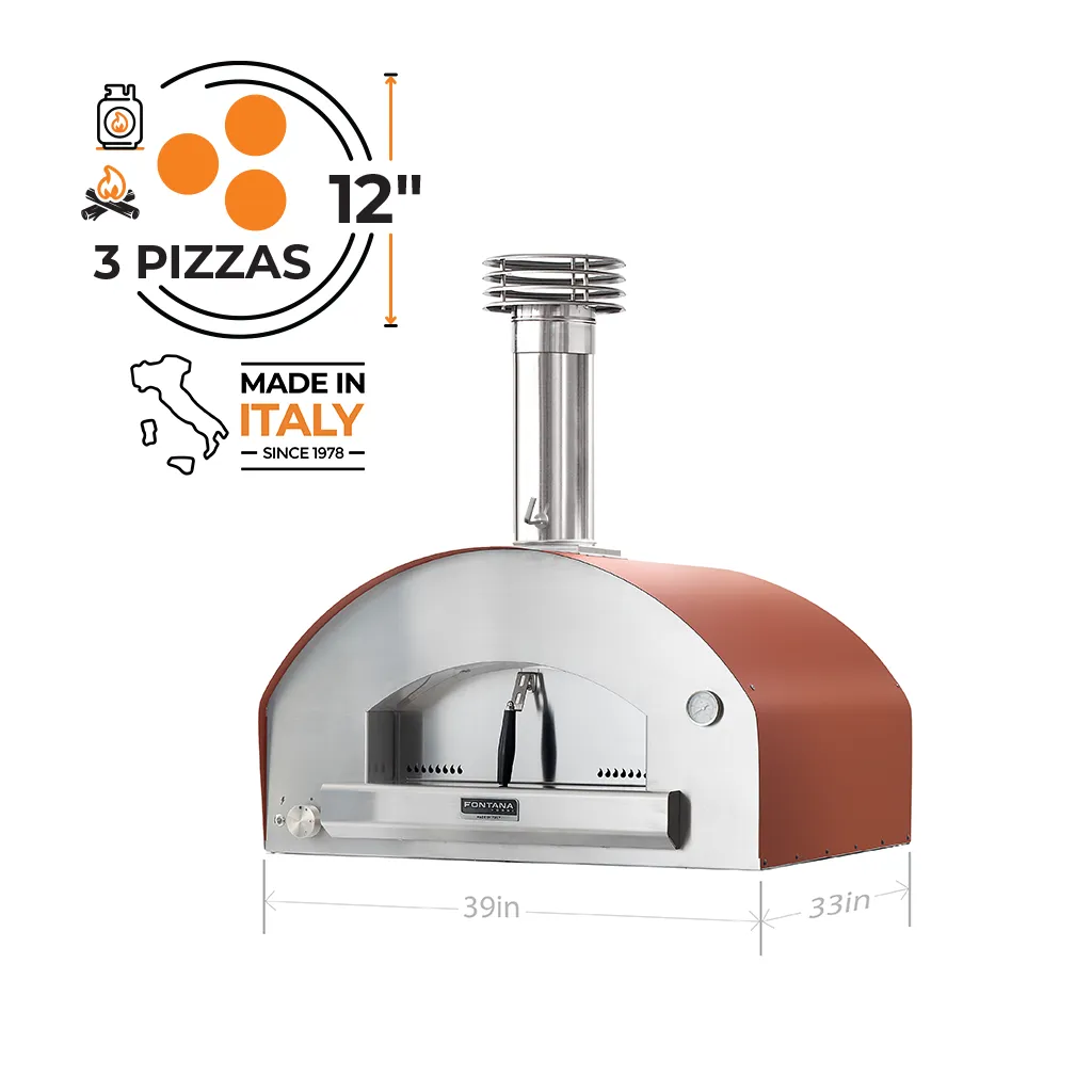 FIRENZE Hybrid Gas & Wood Oven - New Gen Mangiafuoco - Image 17