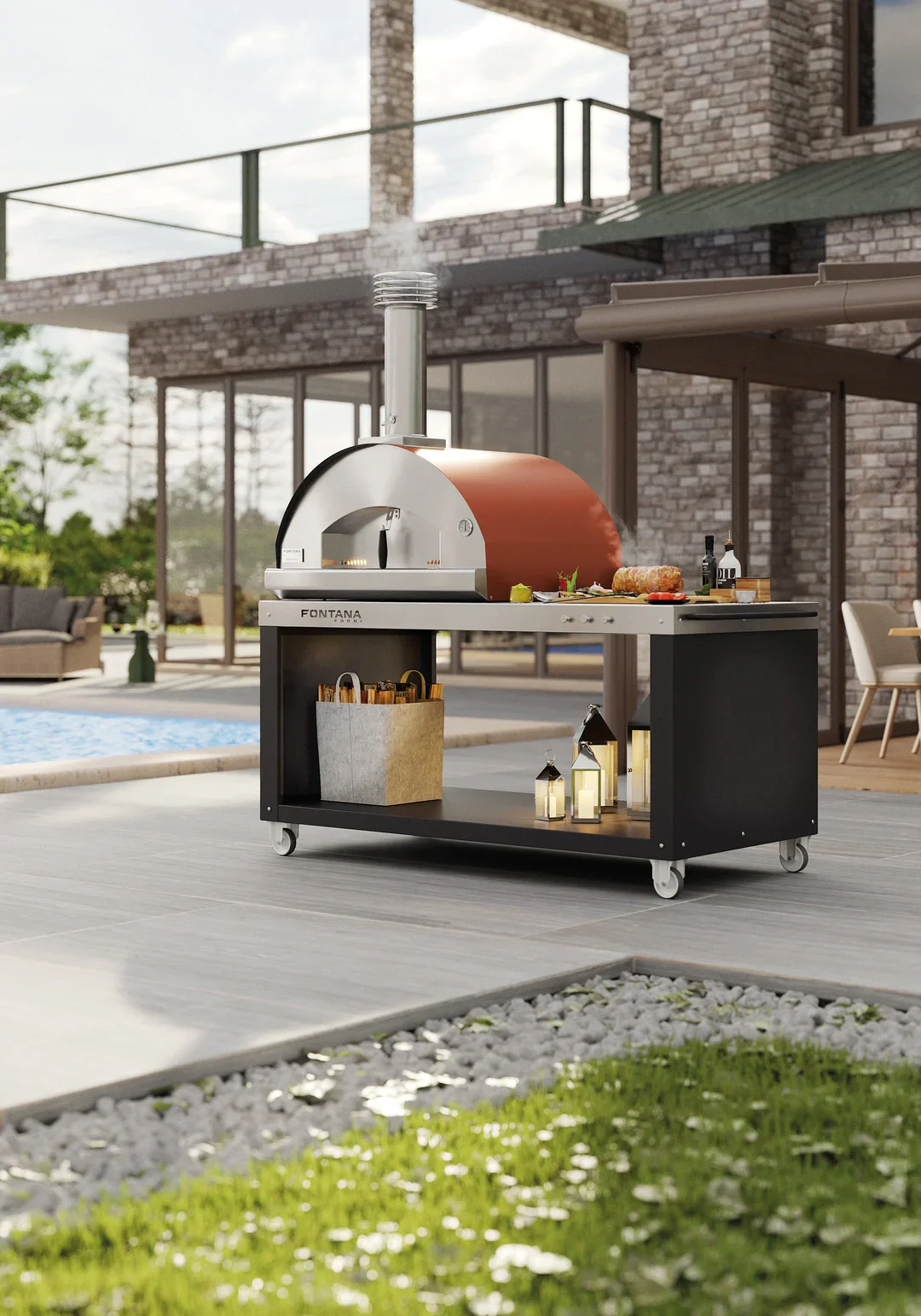 FIRENZE Hybrid Gas & Wood Oven - New Gen Mangiafuoco - Image 20