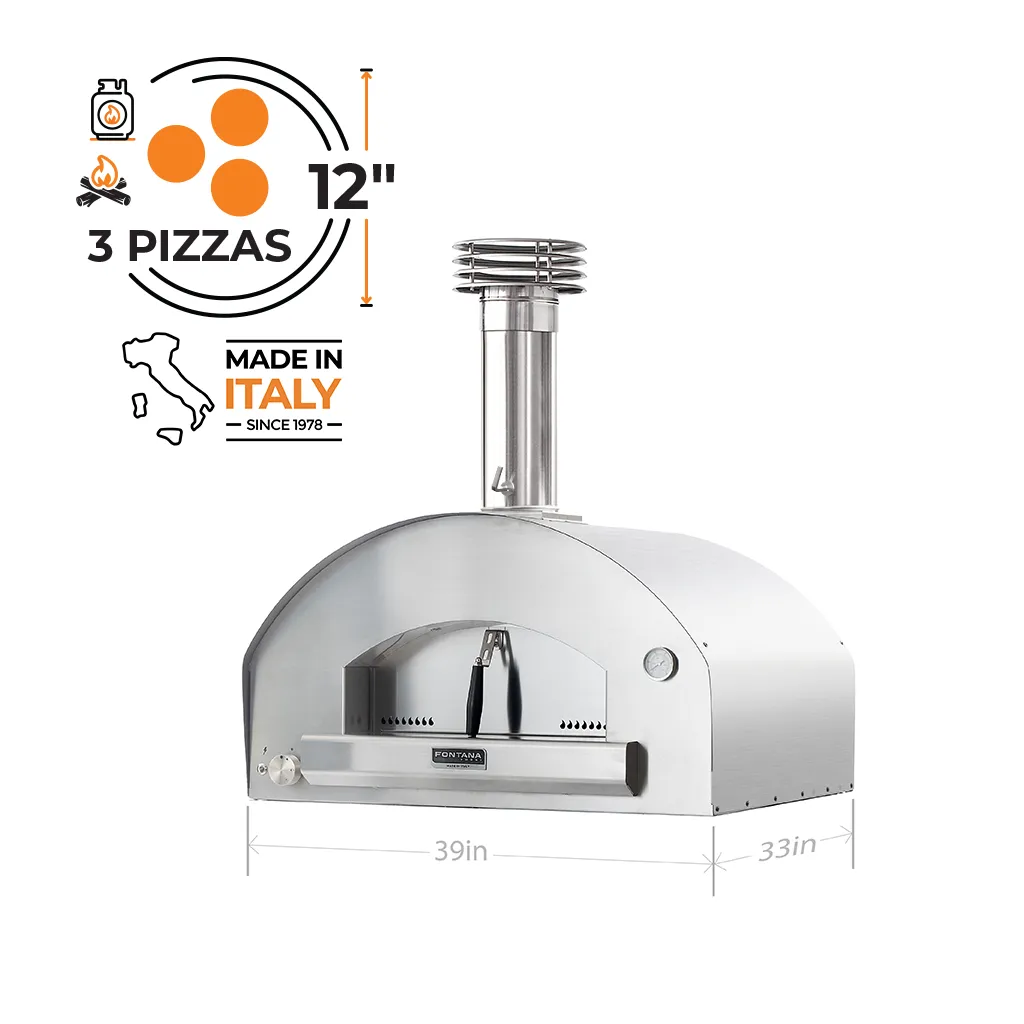 FIRENZE Hybrid Gas & Wood Oven - New Gen Mangiafuoco - Image 21