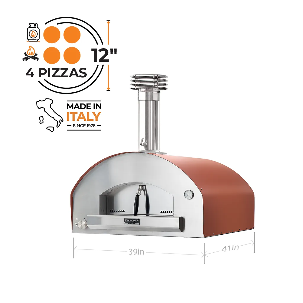 ROMA Hybrid Gas & Wood Oven - New Gen Marinara - Image 17