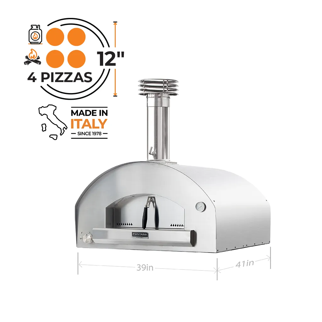 ROMA Hybrid Gas & Wood Oven - New Gen Marinara - Image 20