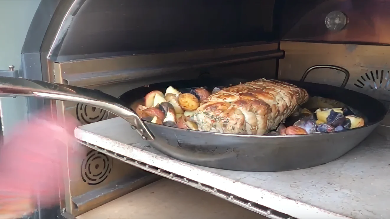 Gusto Wood-Fired Dual Chamber Oven - Image 6